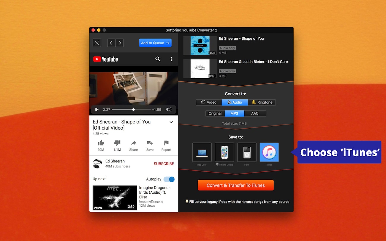 get youtube songs on itunes for mac